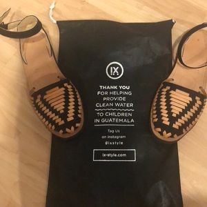 IX Style woven leather Huaracha sandal